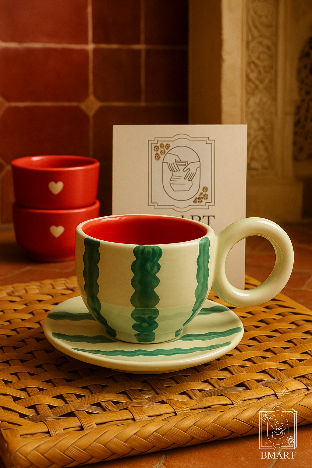 Tasse à café artistique