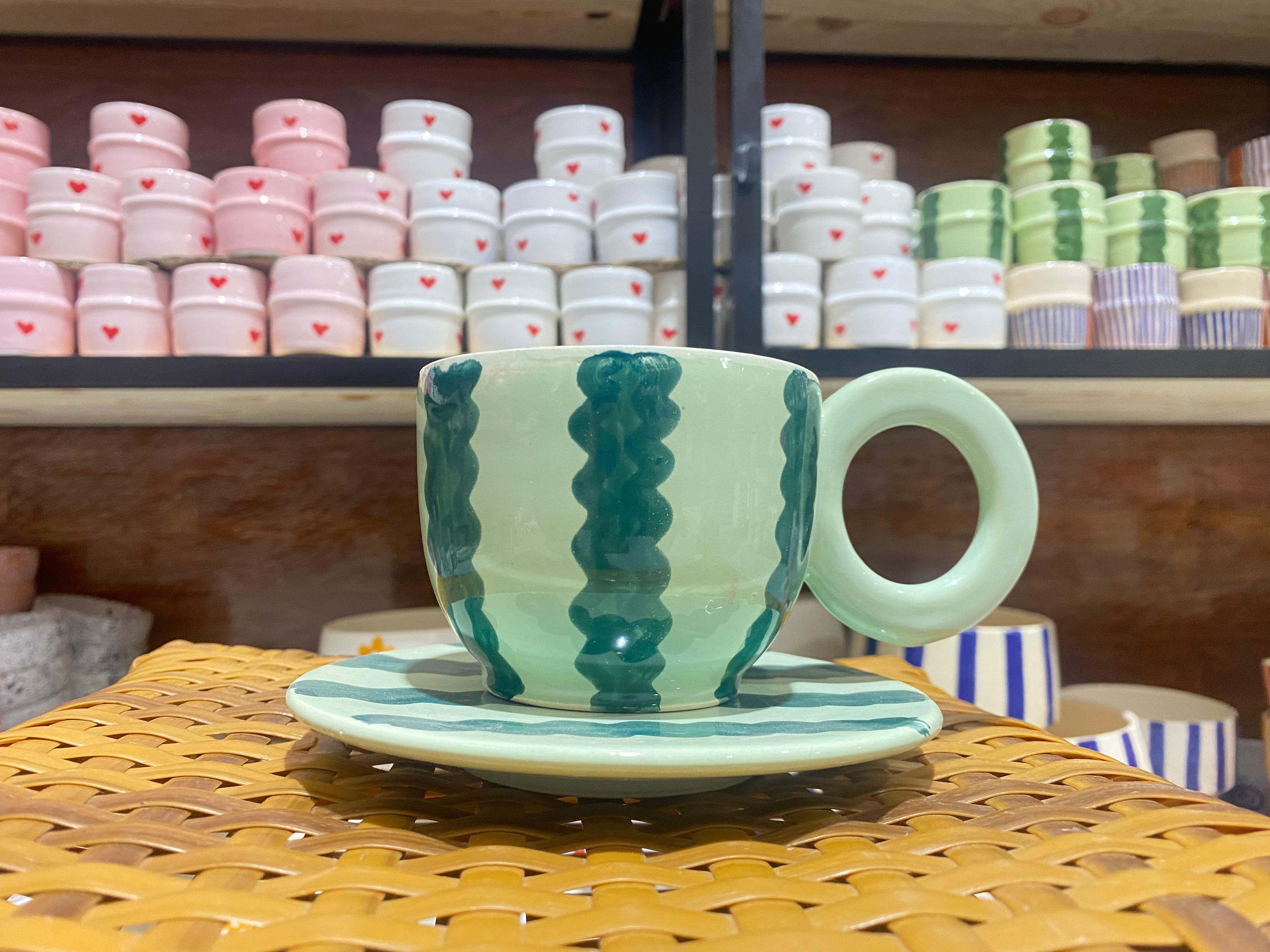 Tasse à café artistique