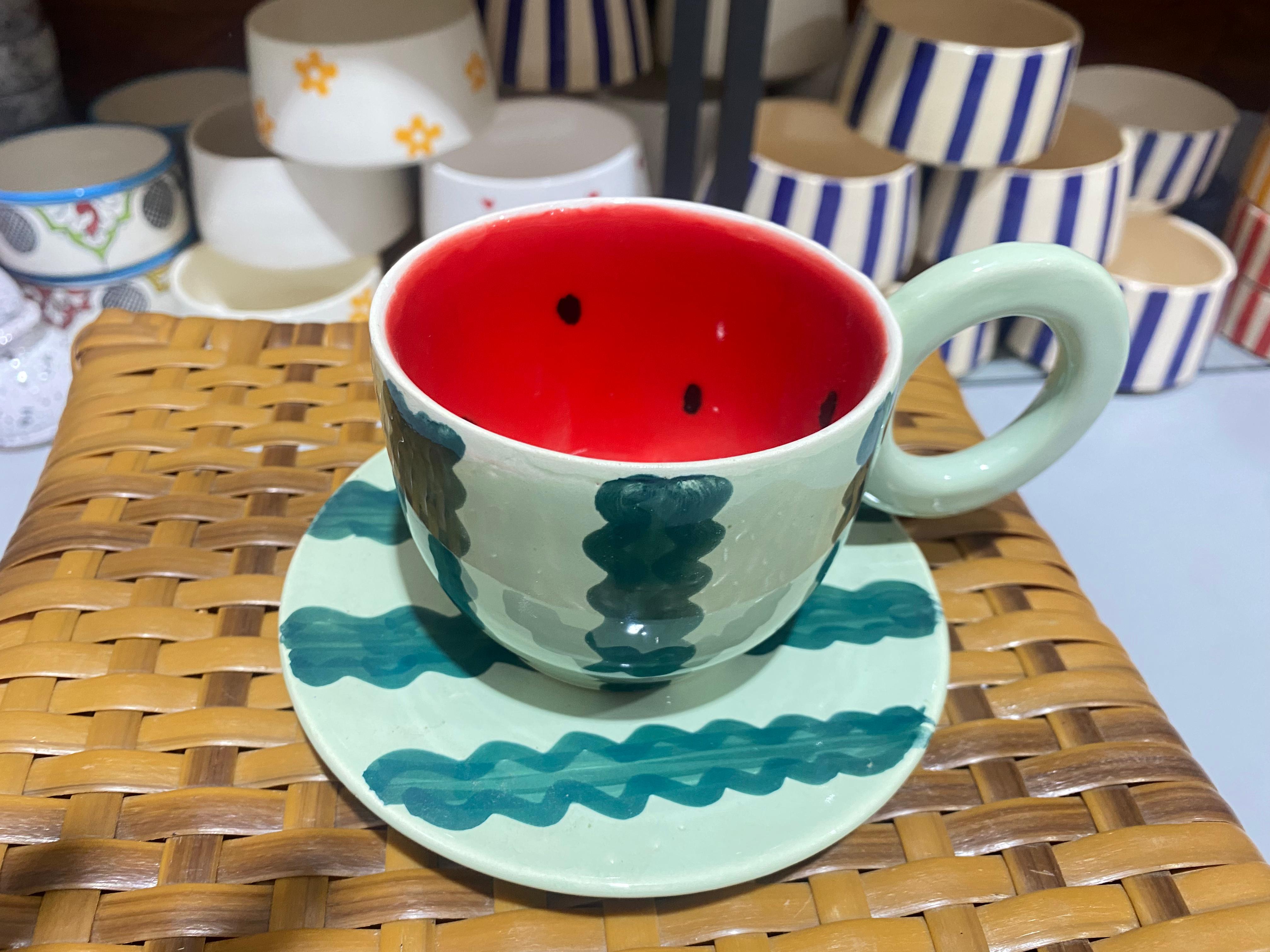 Tasse à café artistique