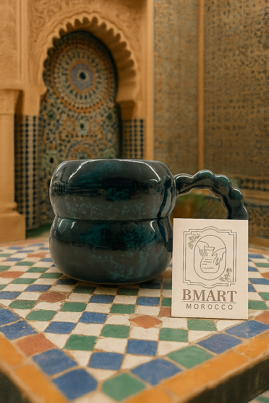 Mug en céramique artisanale