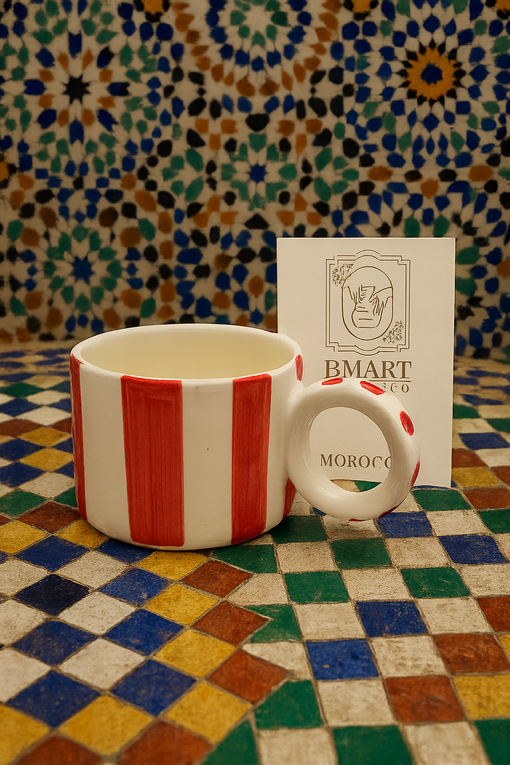 Tasse en céramique artisanale