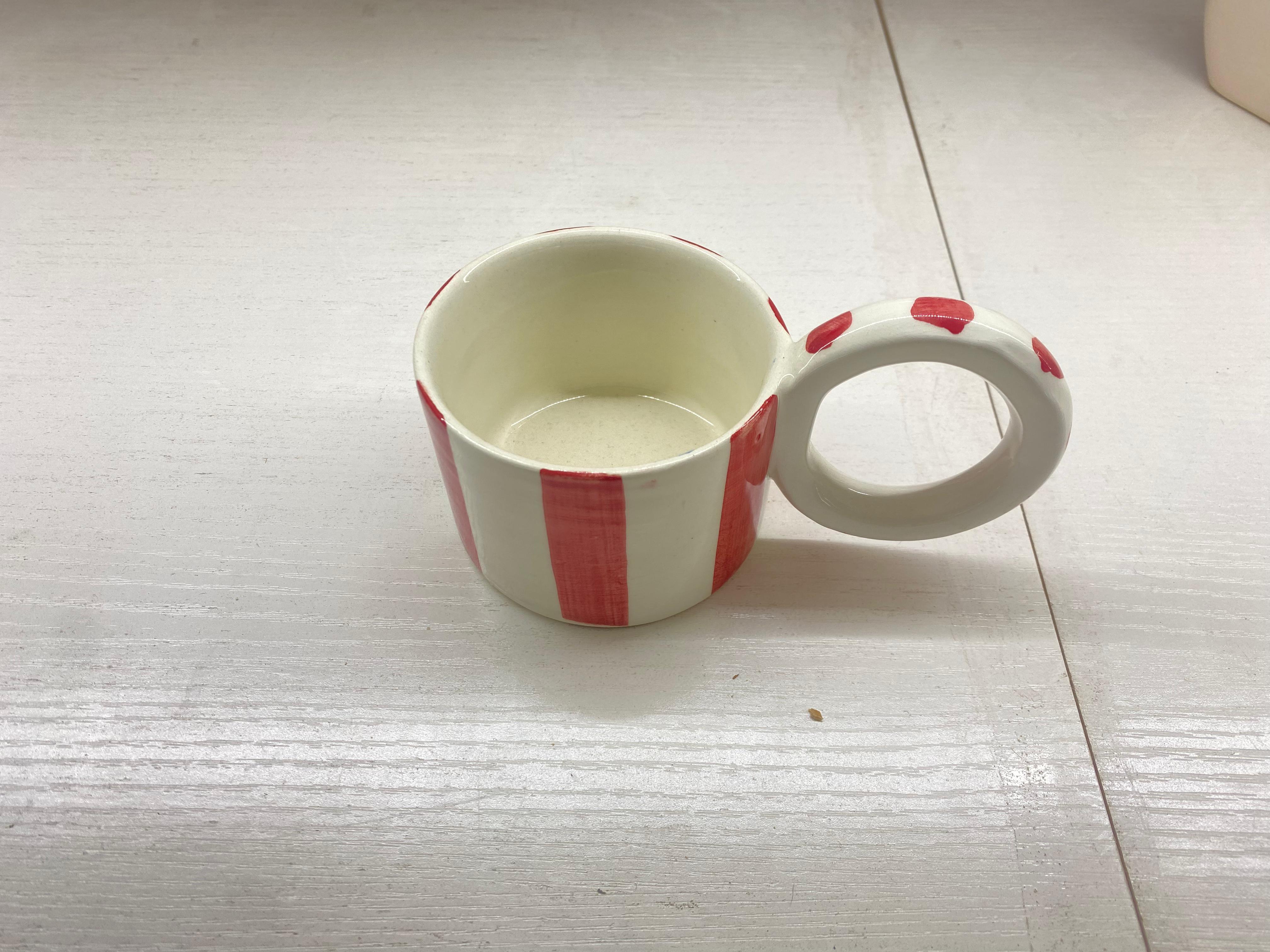 Tasse en céramique artisanale