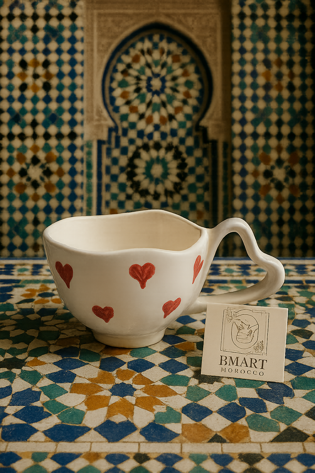 Tasse en céramique artisanale