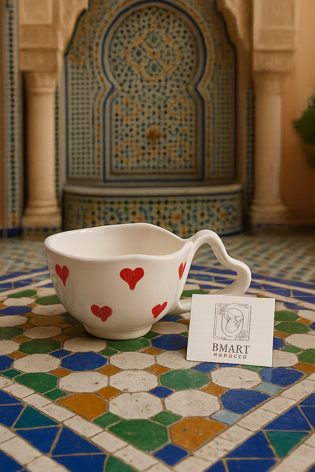 Tasse en céramique artisanale
