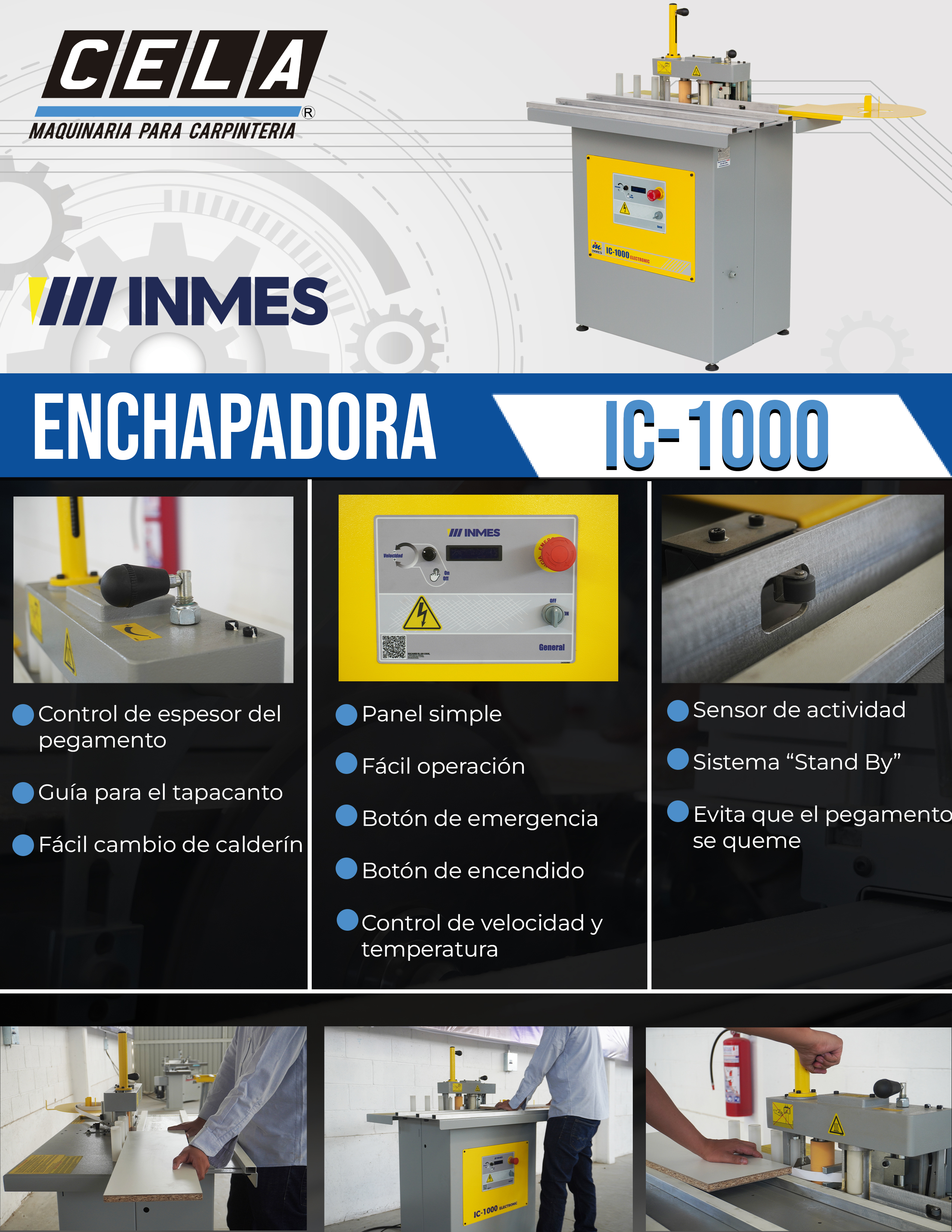 Enchapadora (IC-1000)