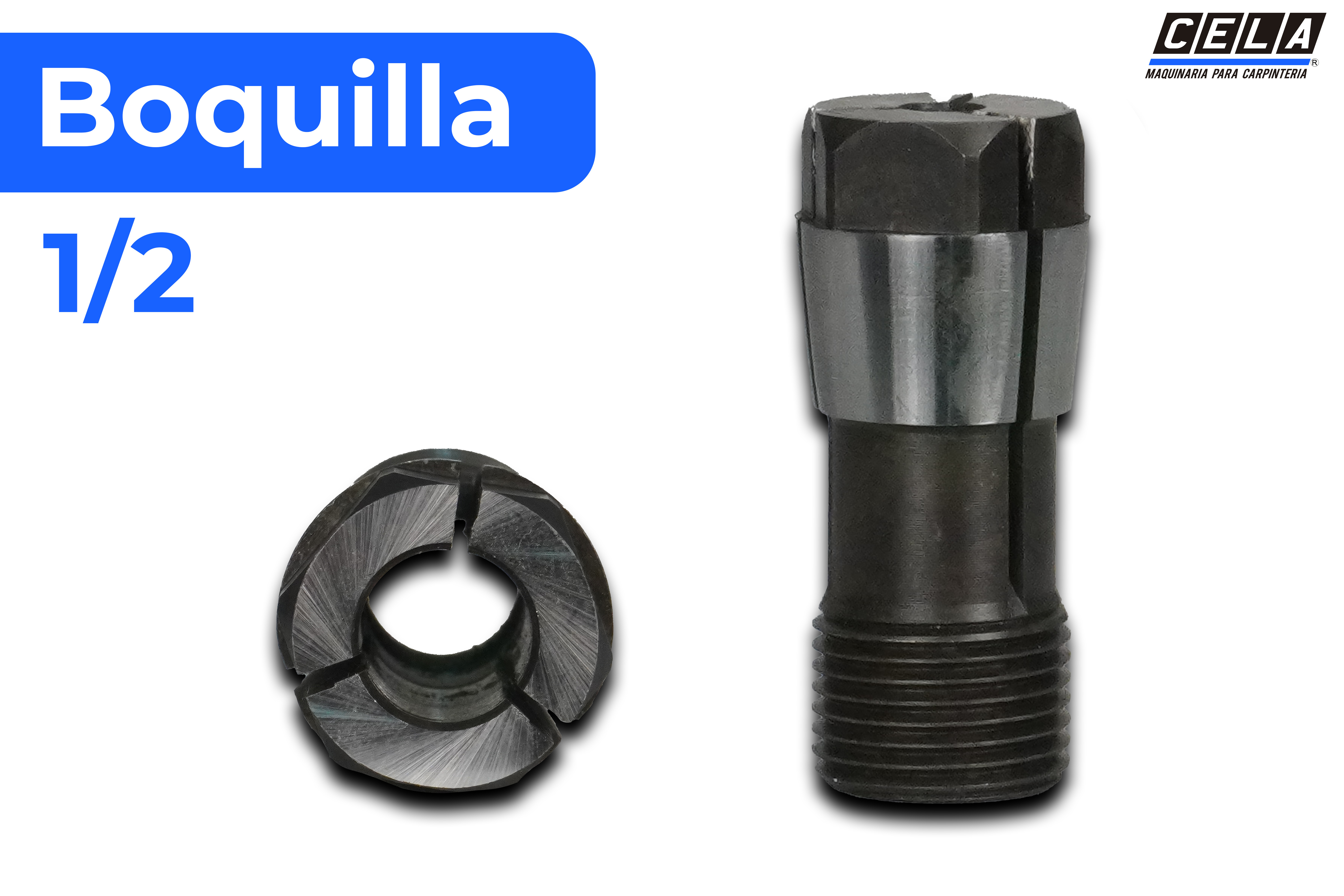 Boquilla CELA de 1/2 (collet para router)