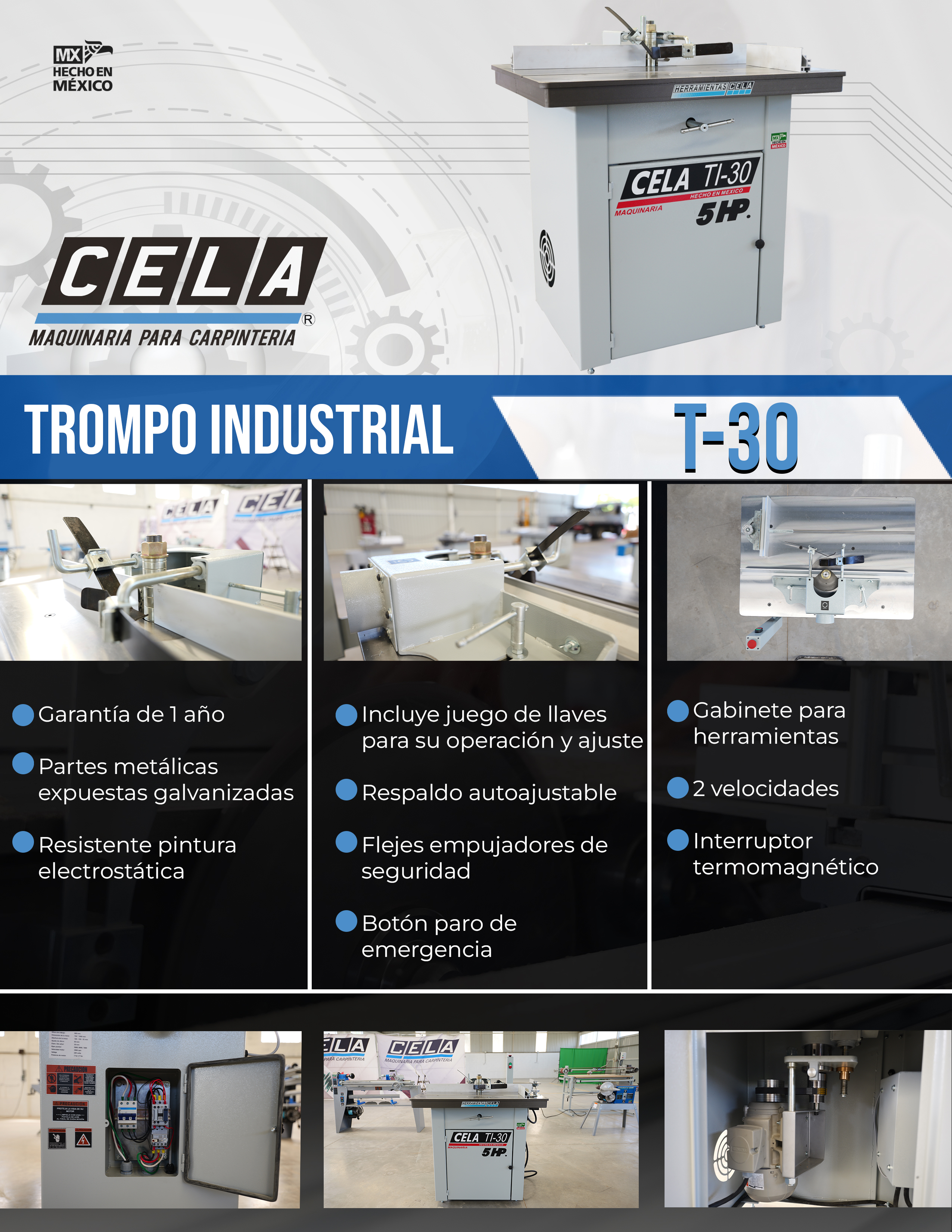 Trompo industrial (TI-30)