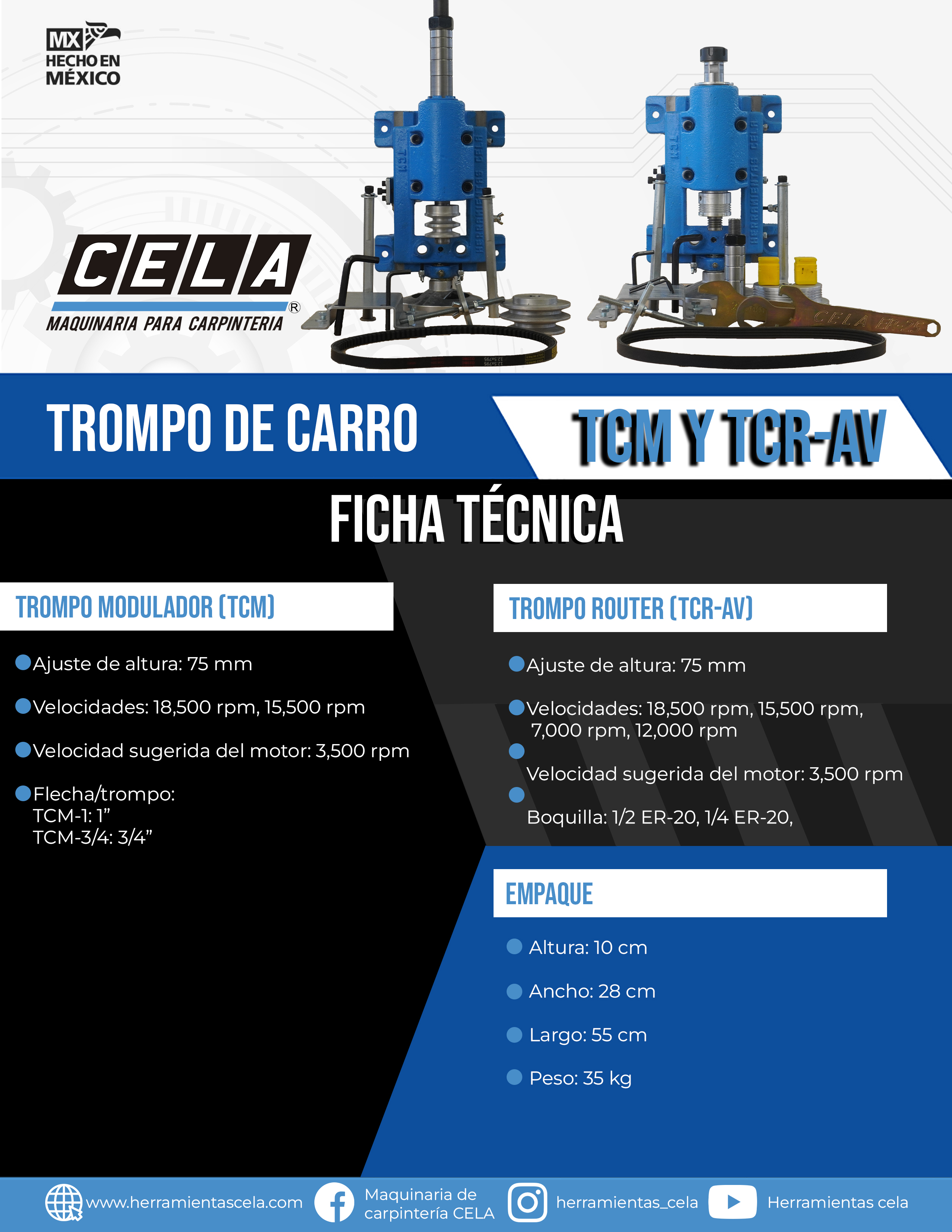 Trompo de carro | Trompo Modulador (TCM)