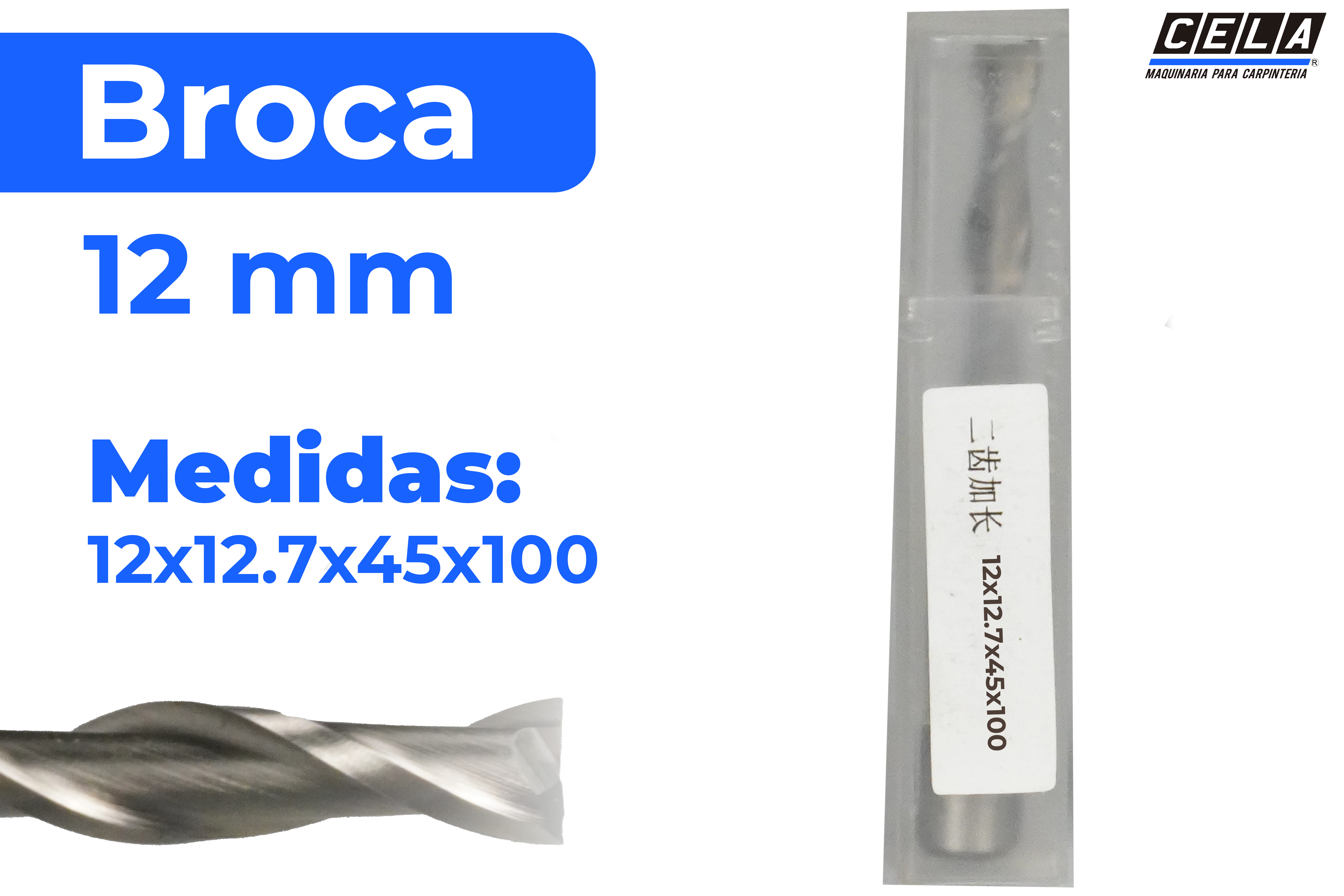 Broca de 12 mm