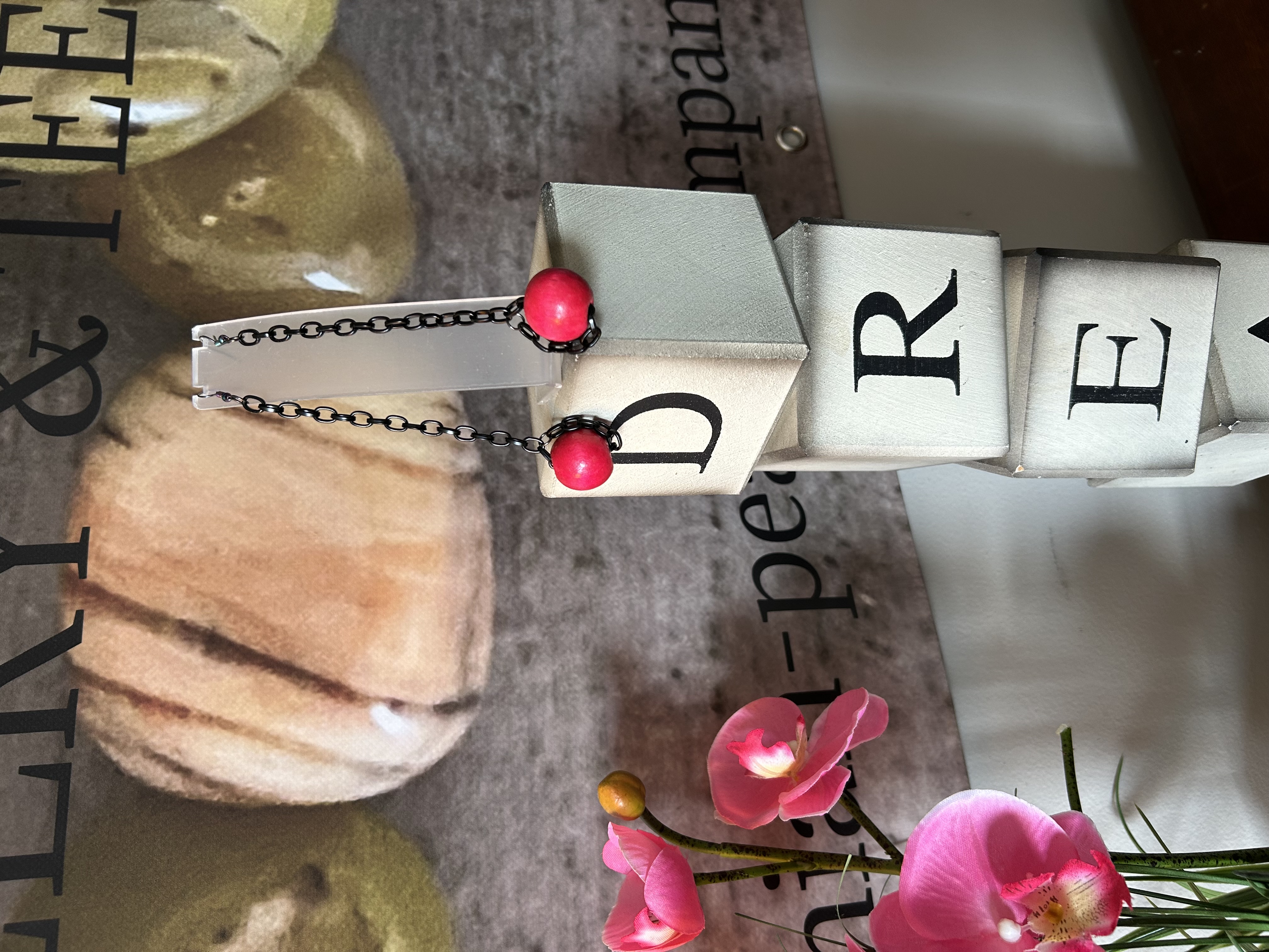 The Makeda Flame earrings 