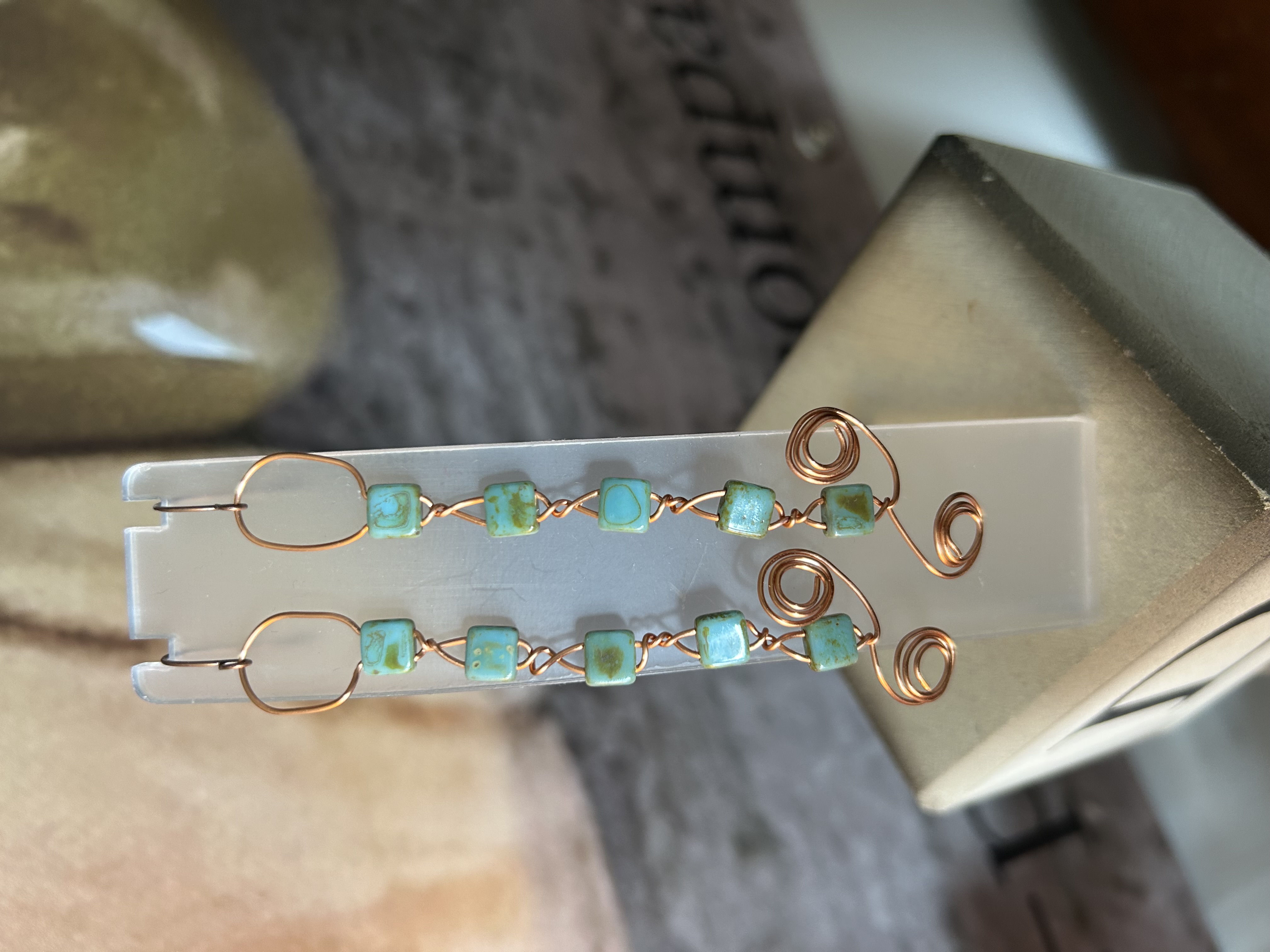 Nia Spirals earrings