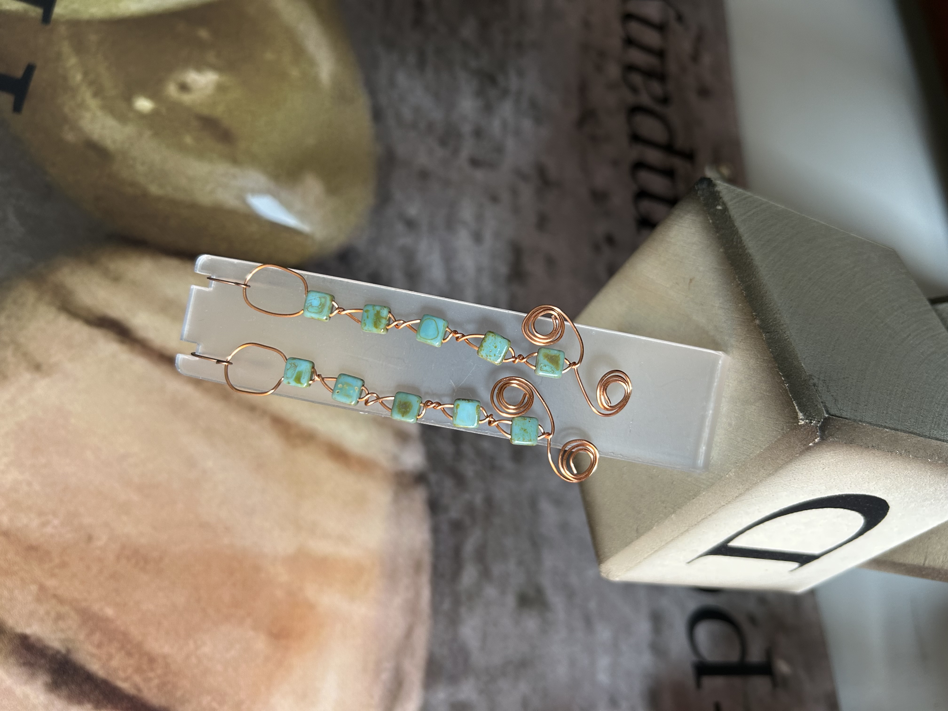 Nia Spirals earrings 