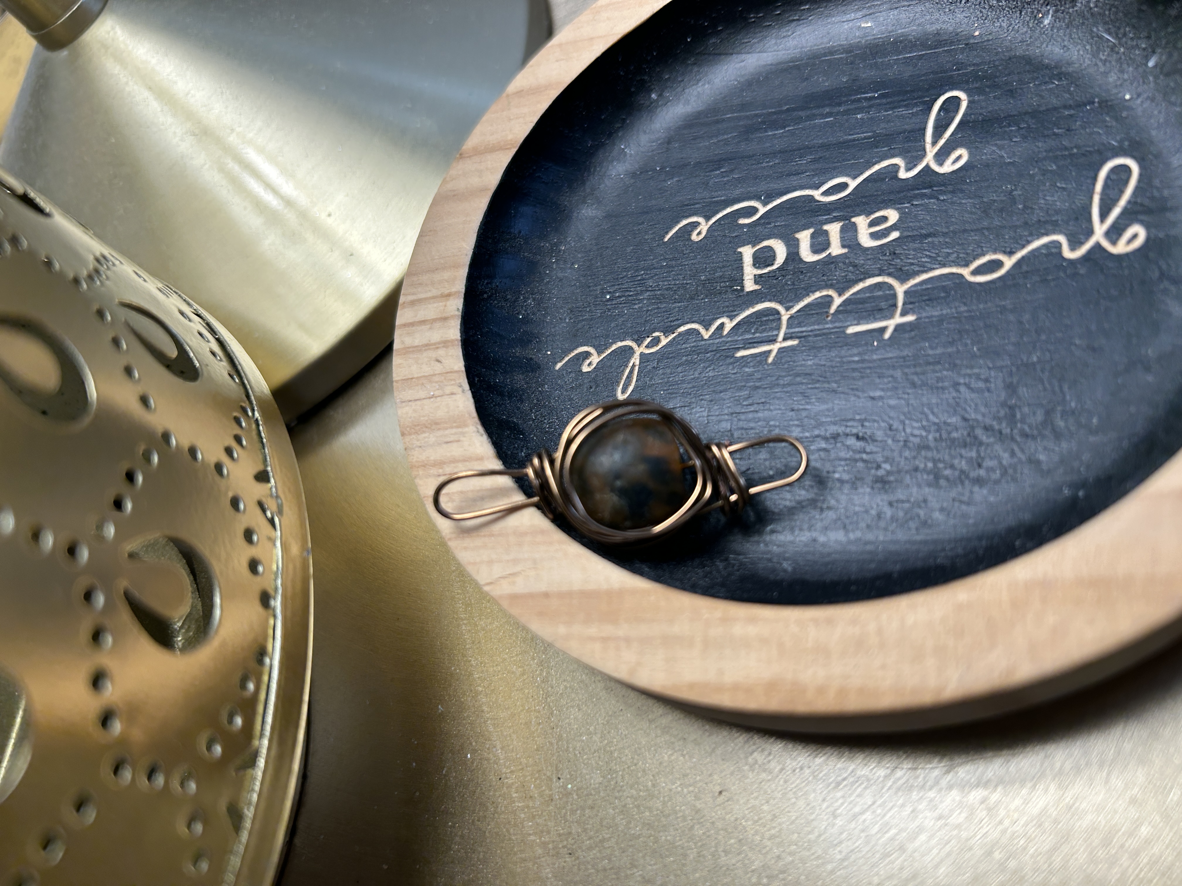 Ember Soul Teardrop Pendant