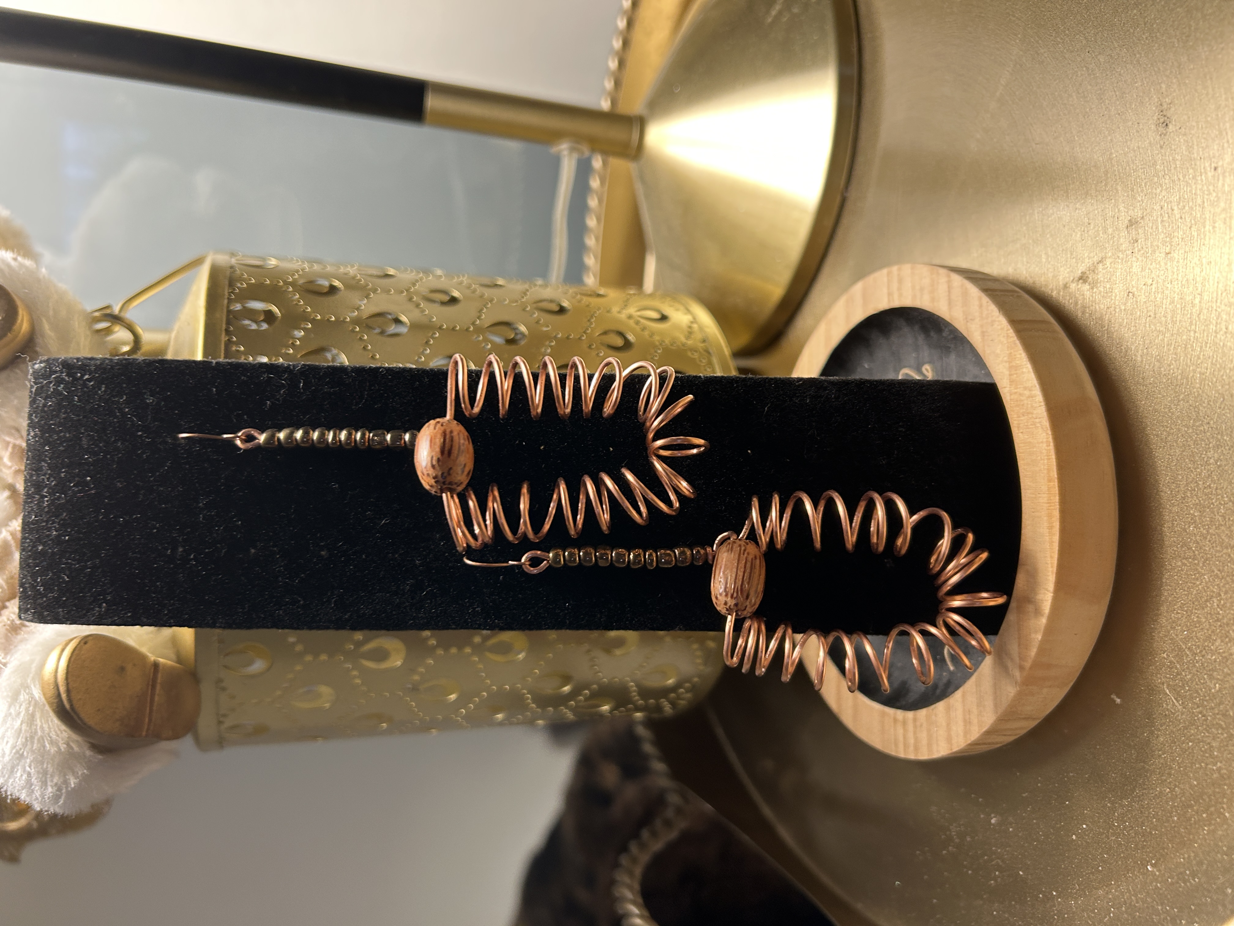 “Copper Sun Spirals”