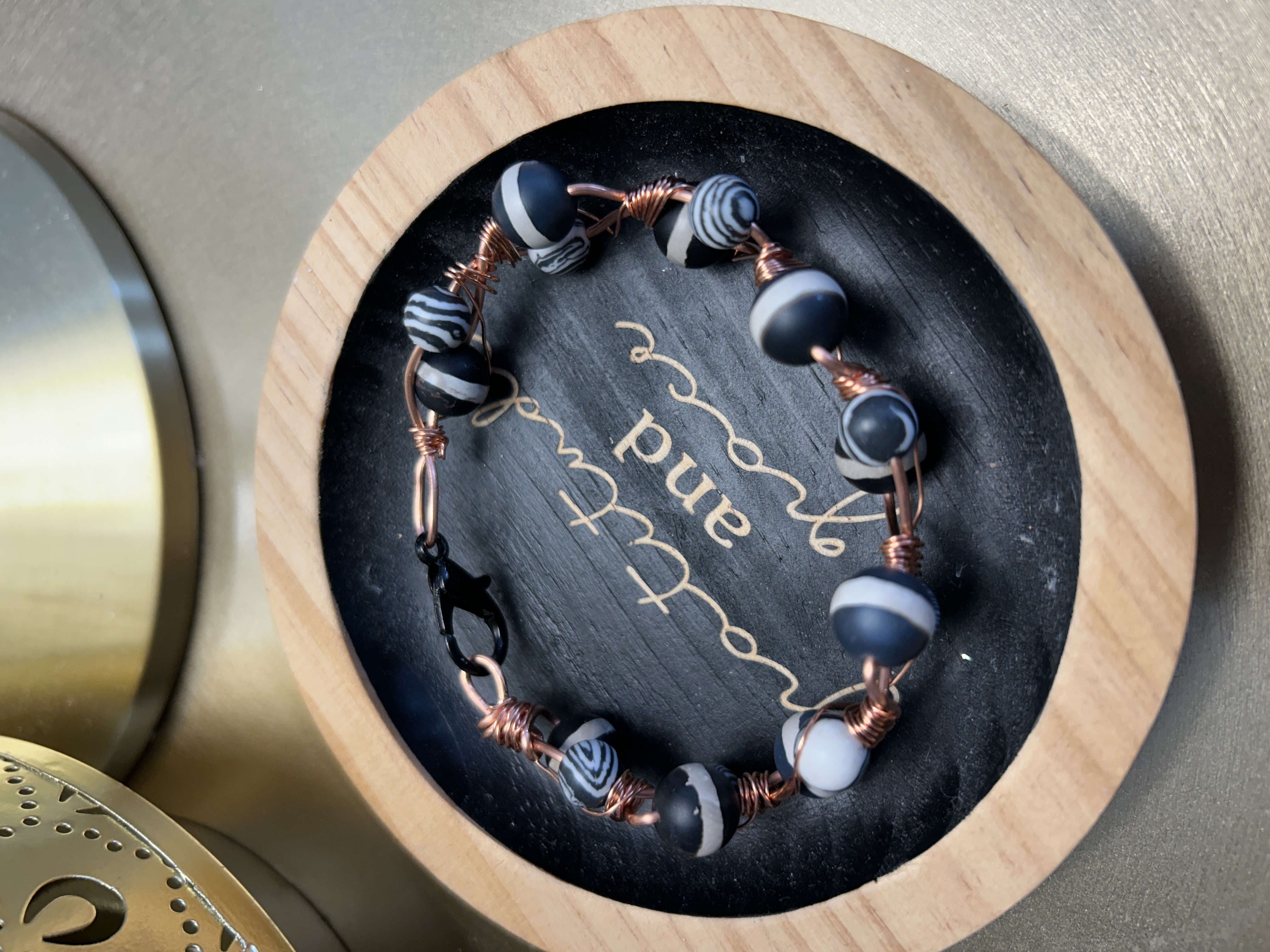 ✨ “Shadowline Cipher” Bracelet