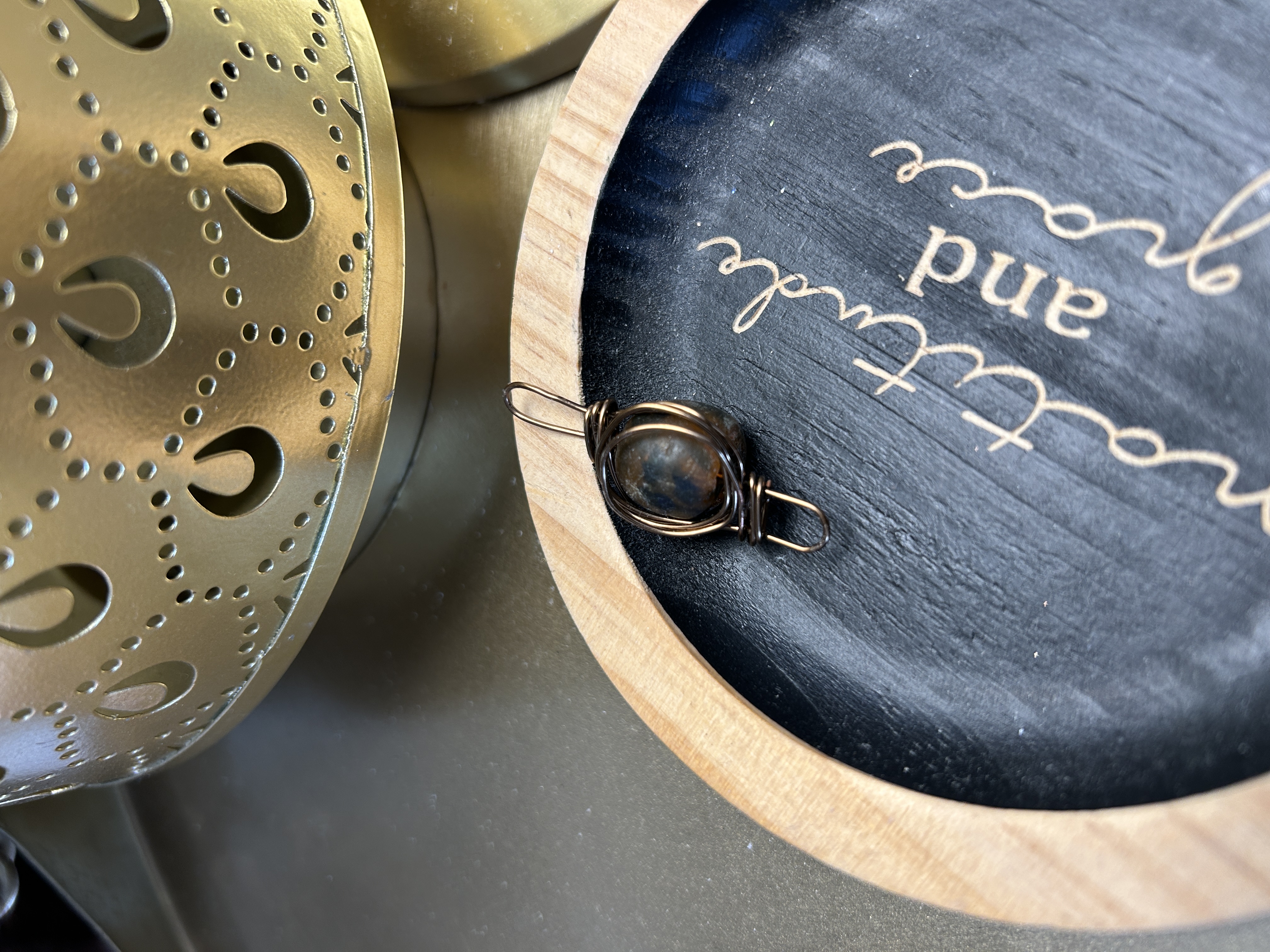 Ember Soul Teardrop Pendant