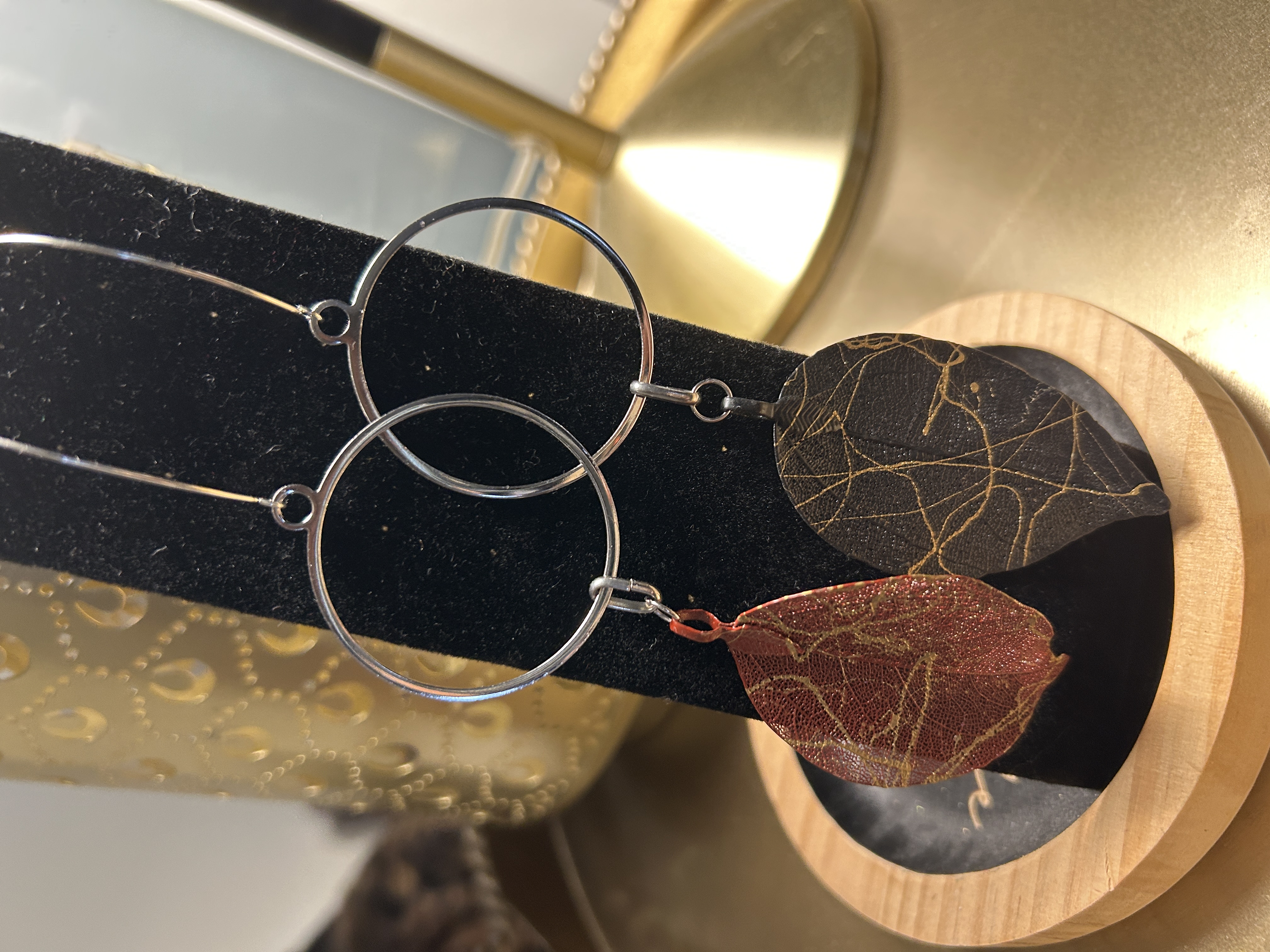 “Autumn Twin Leaves”