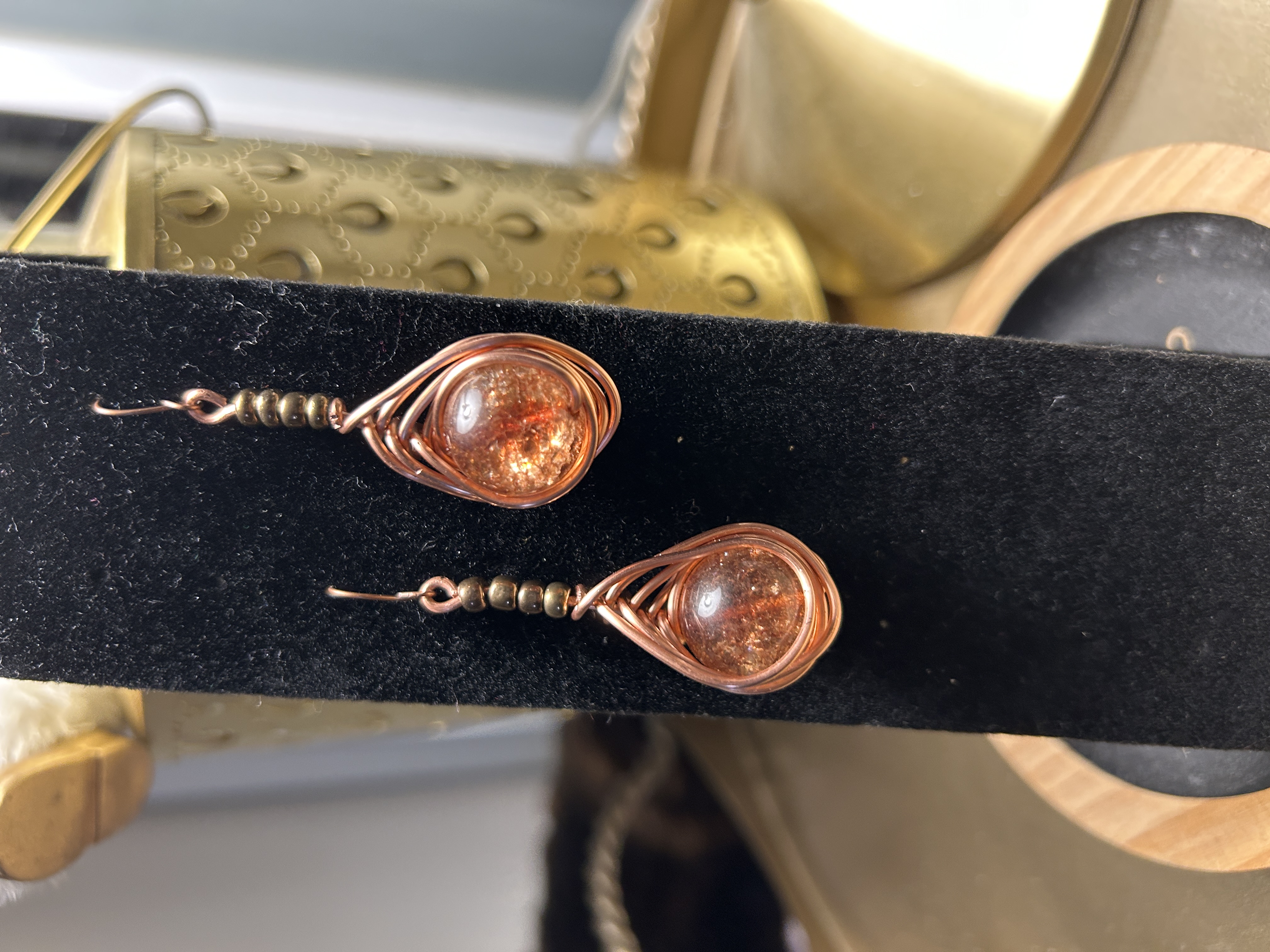 “Molten Glow Teardrops”