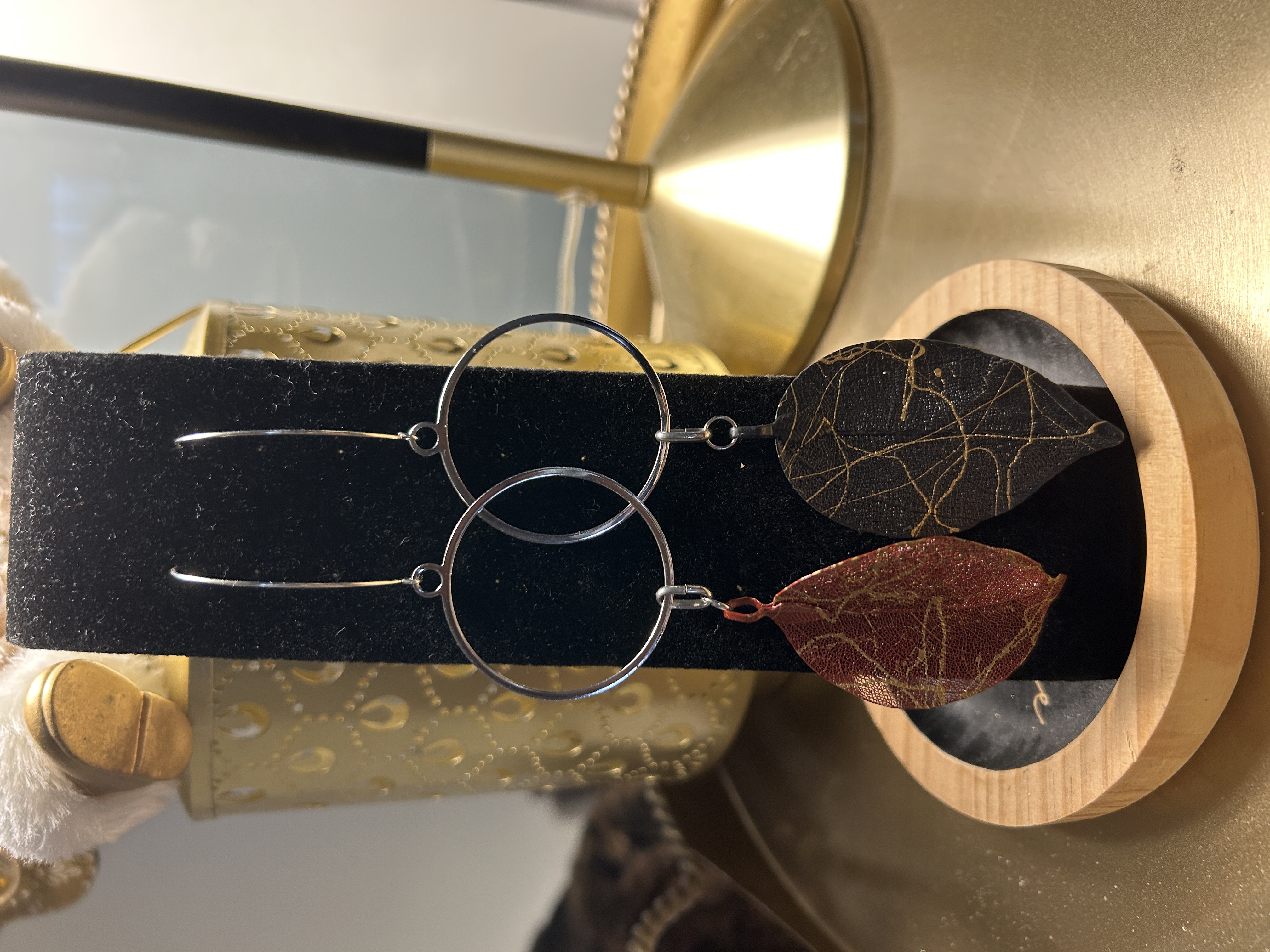 “Autumn Twin Leaves”