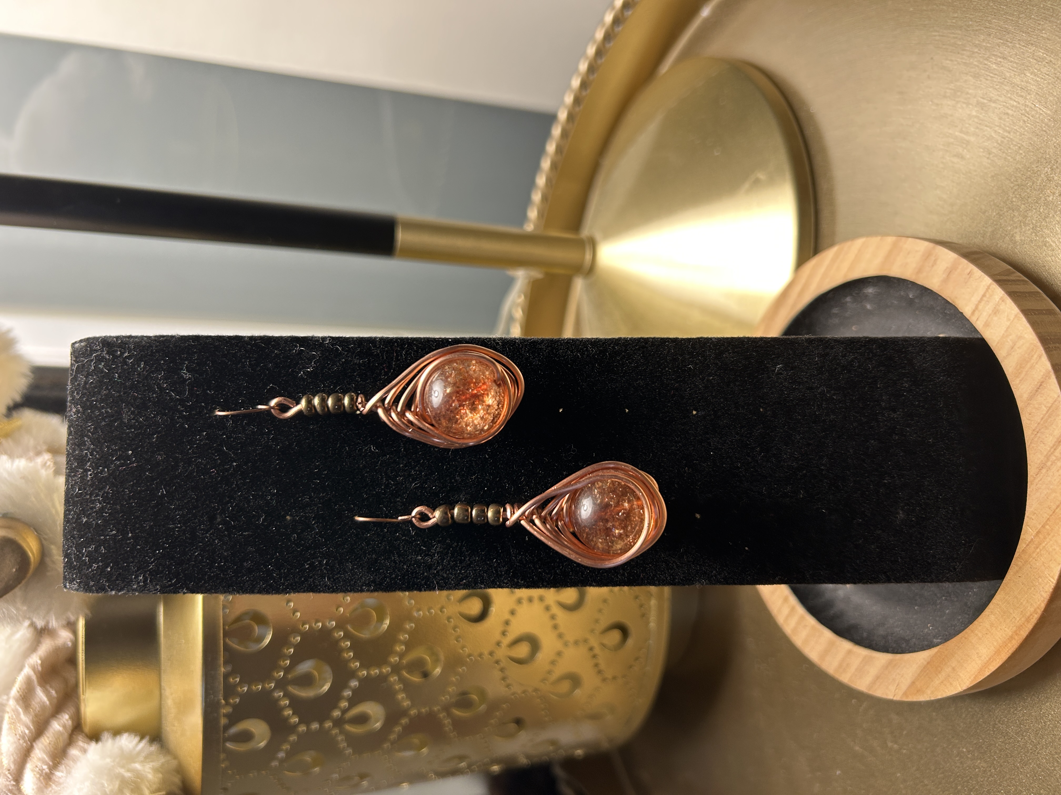 “Molten Glow Teardrops”