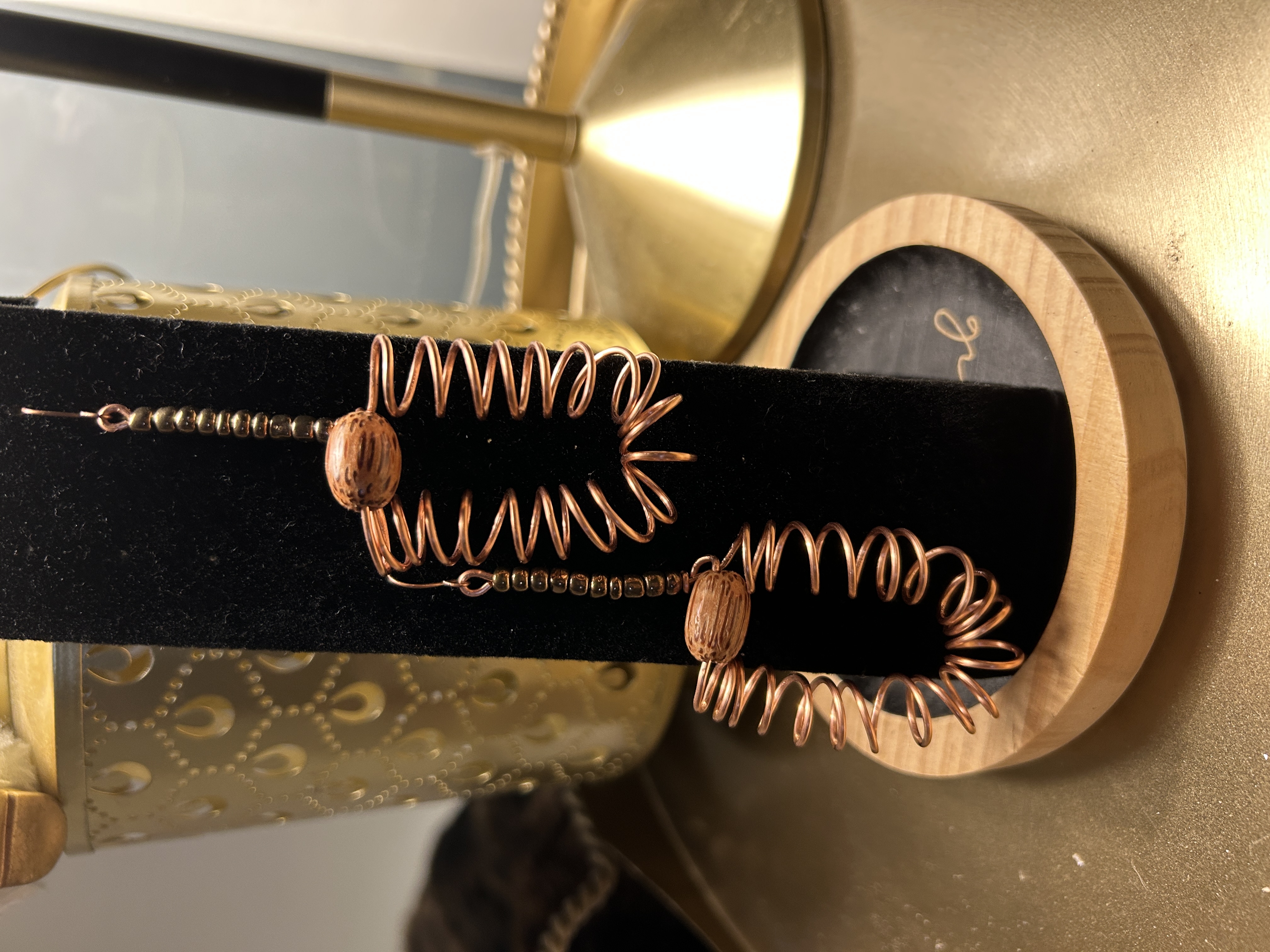 “Copper Sun Spirals”