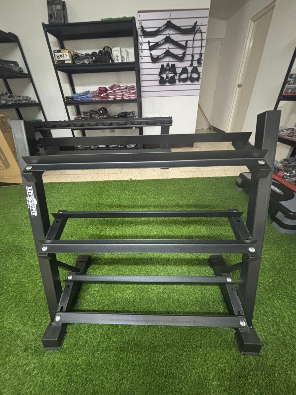 RACKS PARA MANCUERNAS DE DOS  Y TRES NIVELES 