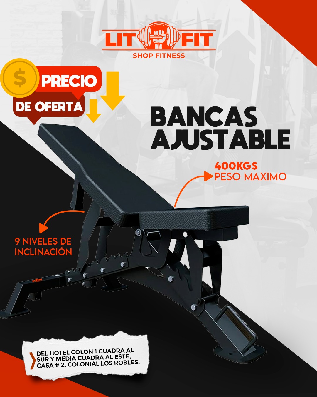 BANCA AJUSTABLE
