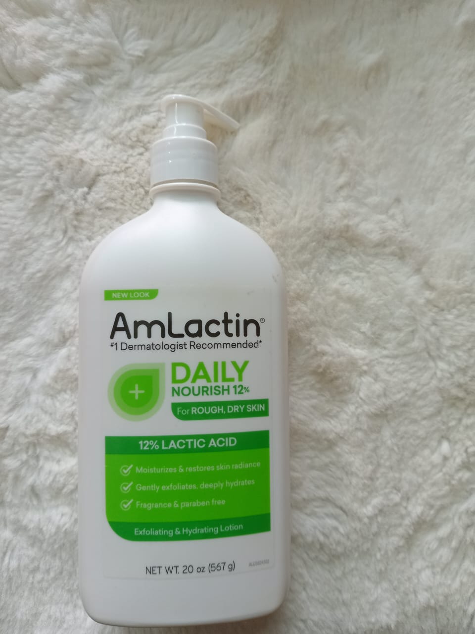 Amlactin Daily Nourish 12% Lactic Acid 567g.