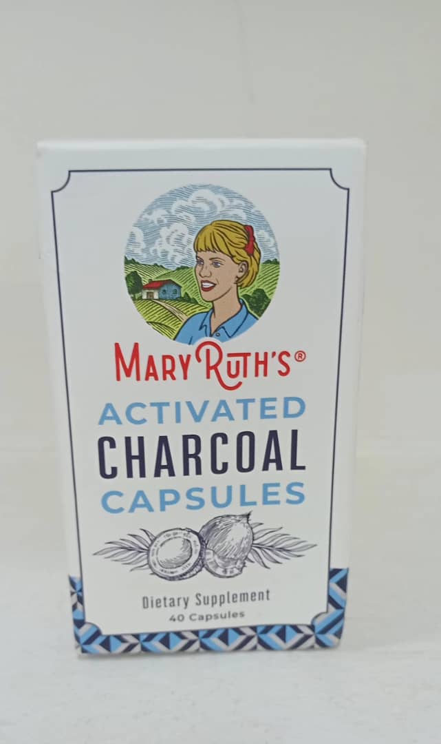 Mary Ruth's Activated Charcoal 40 capsules