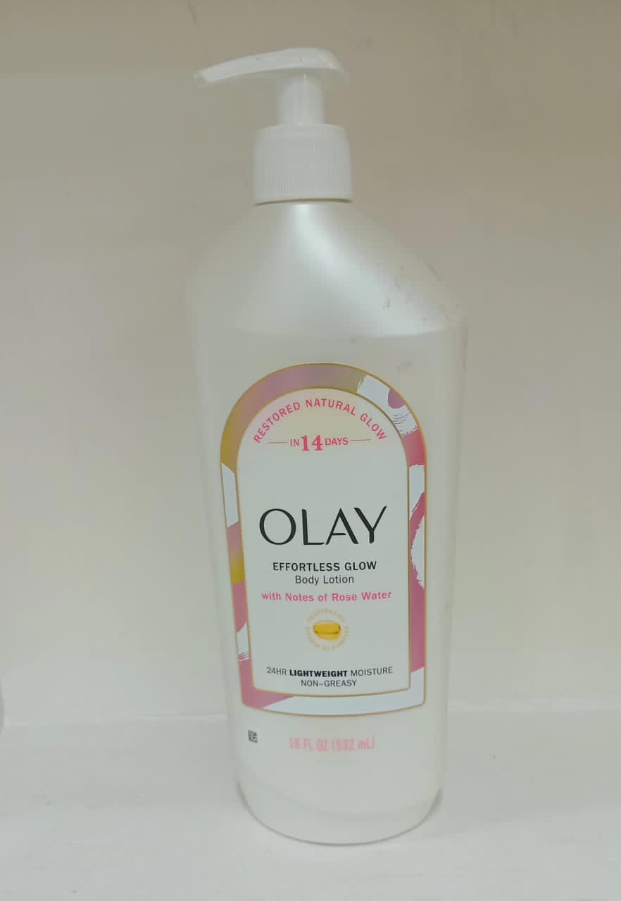 Olay Body lotion effortless glow in 14 days.  532ml