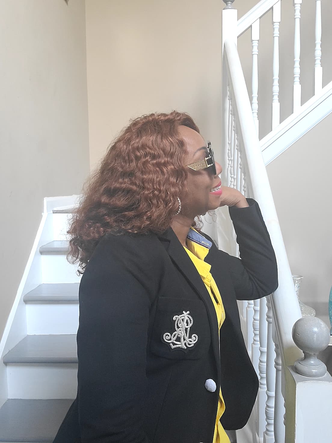 Veste noire Blazer Ralph Lauren 