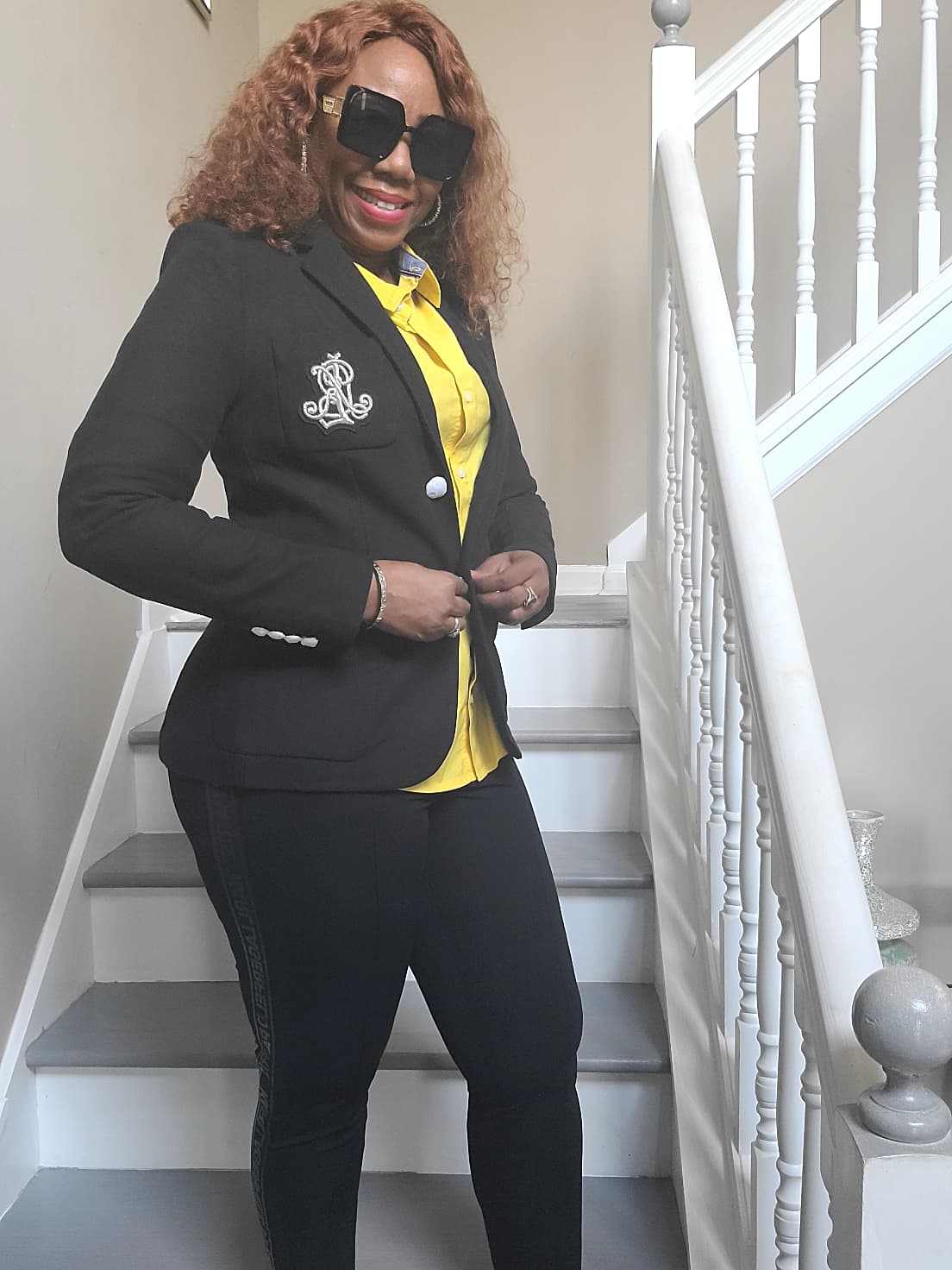 Veste noire Blazer Ralph Lauren 