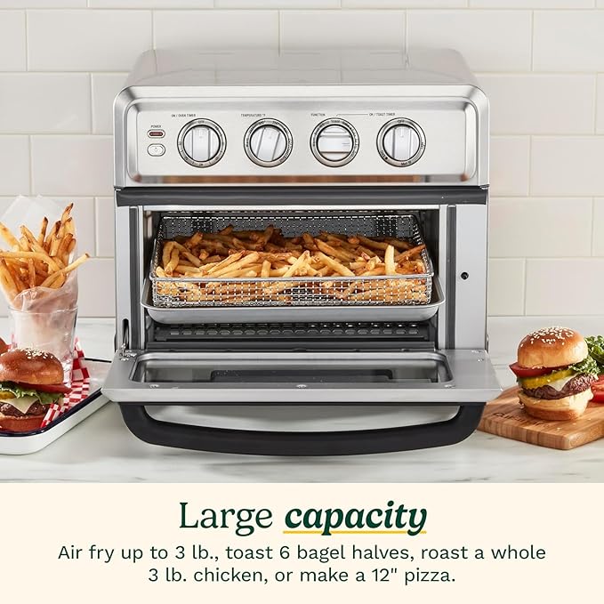 Cuisinart TOA-70 Stainless Steel Air Fryer Convection Toaster Oven