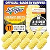 Swiffer Dusters Refill for Cleaning, Feather & Microfiber Duster Disposable Alternative, For Dusting Furniture, Blinds, Ceiling Fans, Walls, Helps Remove Allergens, Heavy Duty, Unscented, 11ct