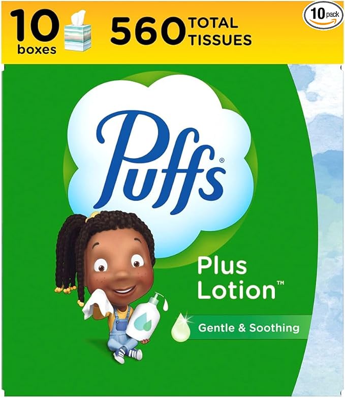Puffs Plus Lotion Facial Tissues