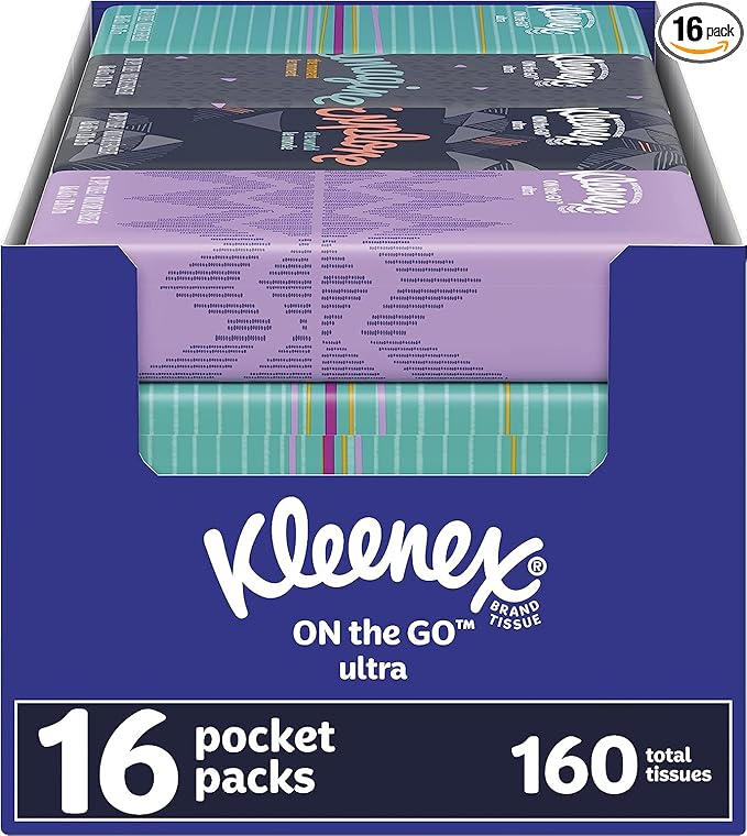 Kleenex On-the-Go Pocket Packs