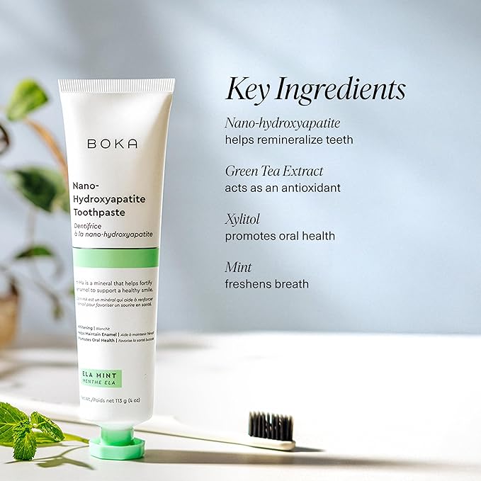 Boka Nano-Hydroxyapatite Toothpaste