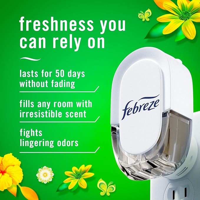 Febreze Plug Refills, Gain Original & Moonlight Breeze