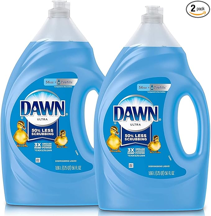 Dawn Ultra Dishwashing Liquid, 56 oz (2 Pack)