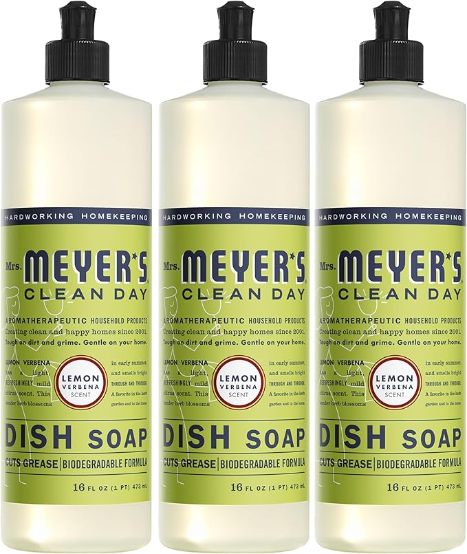Mrs. Meyer's Clean Day Dish Soap Lemon Verbena
