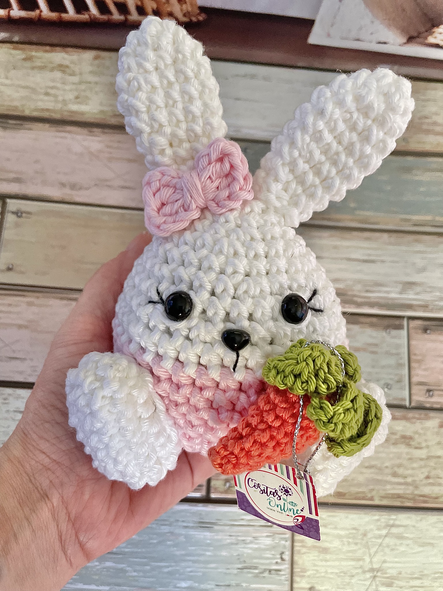 Amigurumi Ovinho Coelhinha