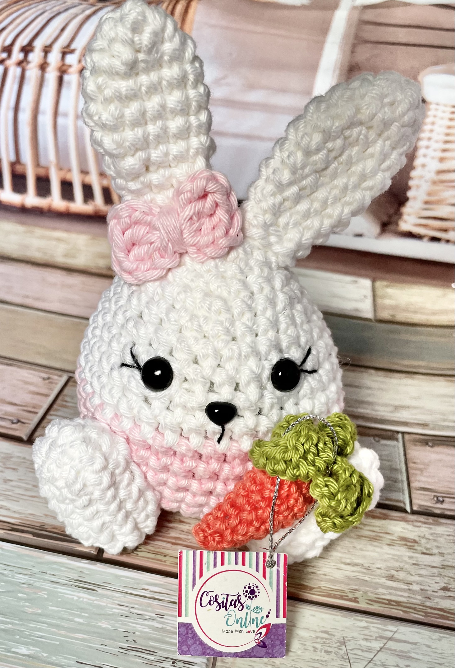 Amigurumi Ovinho Coelhinha