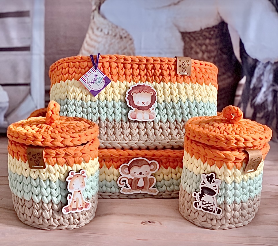 Kit de higiene Safari para bebês