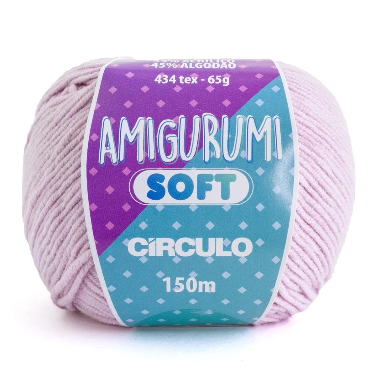 Fio Amigurumi Soft Círculo 65g 150 mts - Rosa Candy