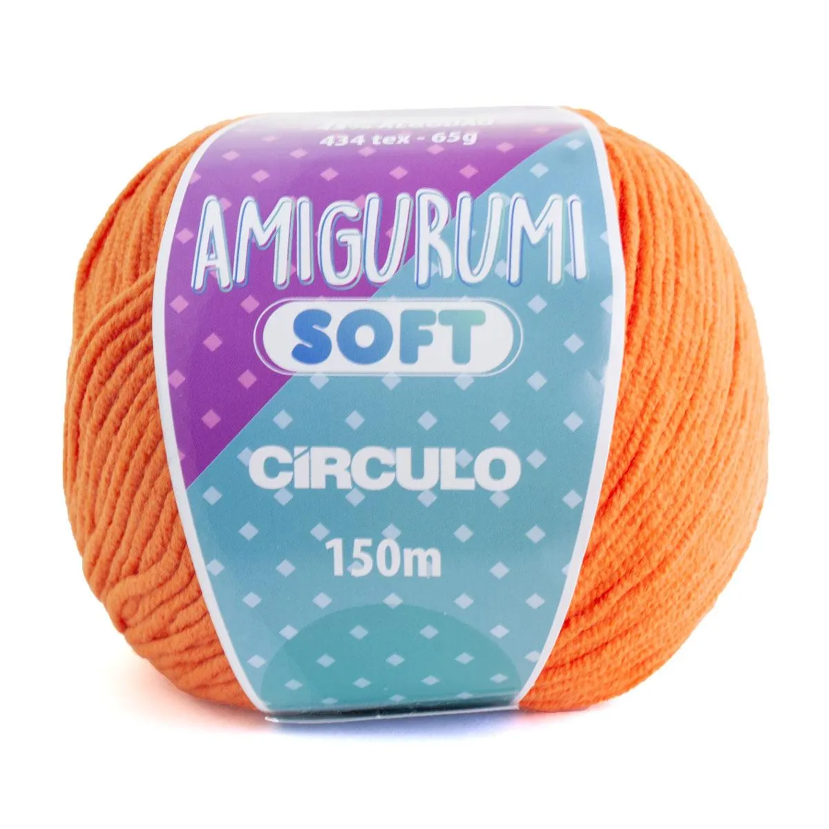Fio Amigurumi Soft Círculo 65g 150 mts - Laranja