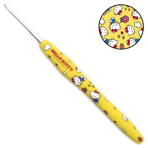 Agulhas de Crochê Soft Hello Kitty and Friends