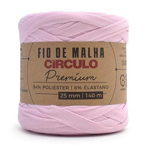 Fio De Malha Premium 250g - 140mts - Rosa Candy