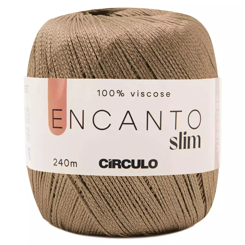 Linha Encanto Slim Circulo 240m - Sândalo