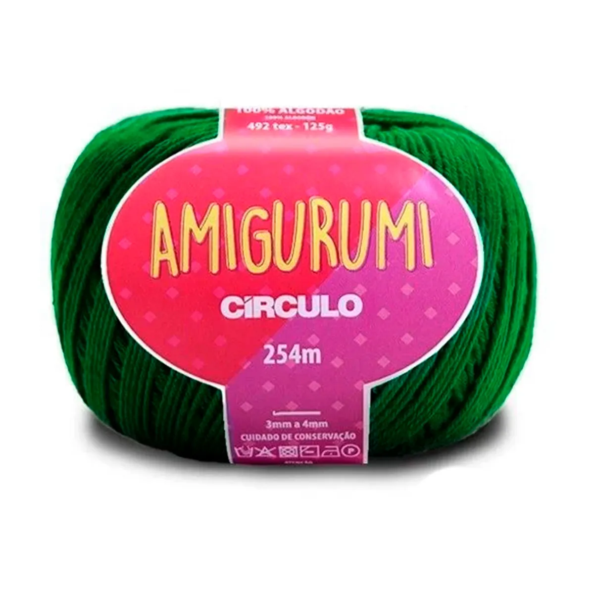 Fio Amigurumi Círculo 125g 254 mts - Bandeira