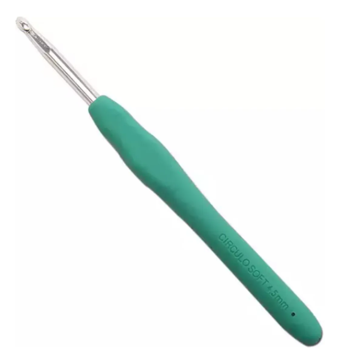 Agulha de Crochê Soft Círculo Emborrachada
